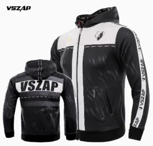 Vszap VTHJ005 Sports Quick Dry Zip Up Hoodie Long Sleeve XS-3XL