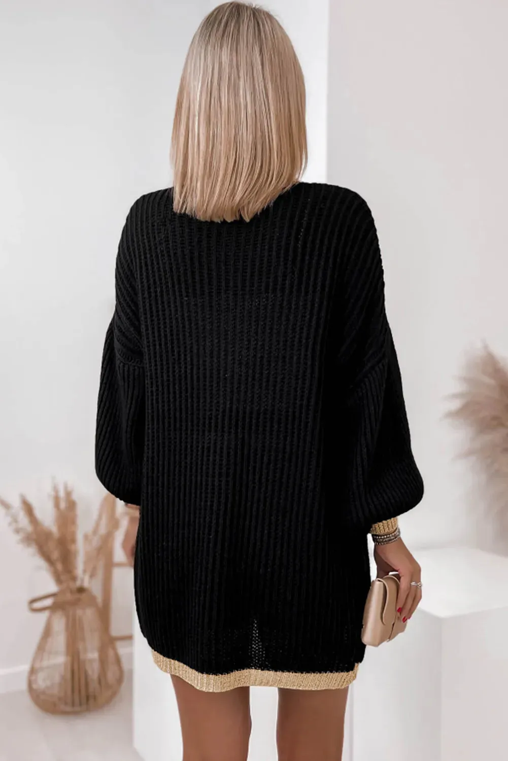 Bexley Lantern Sleeves Cardigan