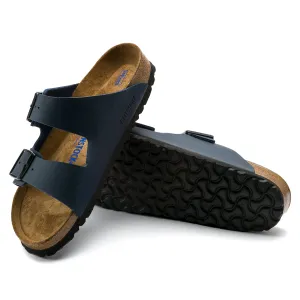 Birkenstock Arizona Soft Footbed Birko-Flor Color: Blue