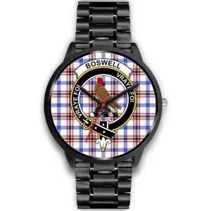 Boswell Modern Clan Badge Tartan Black Watch