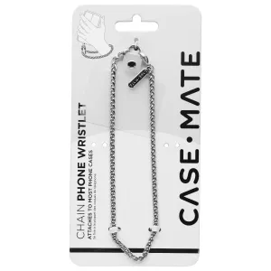 Case-Mate Detachable Chain Phone Wristlet for Smartphone Cases - Dainty Silver