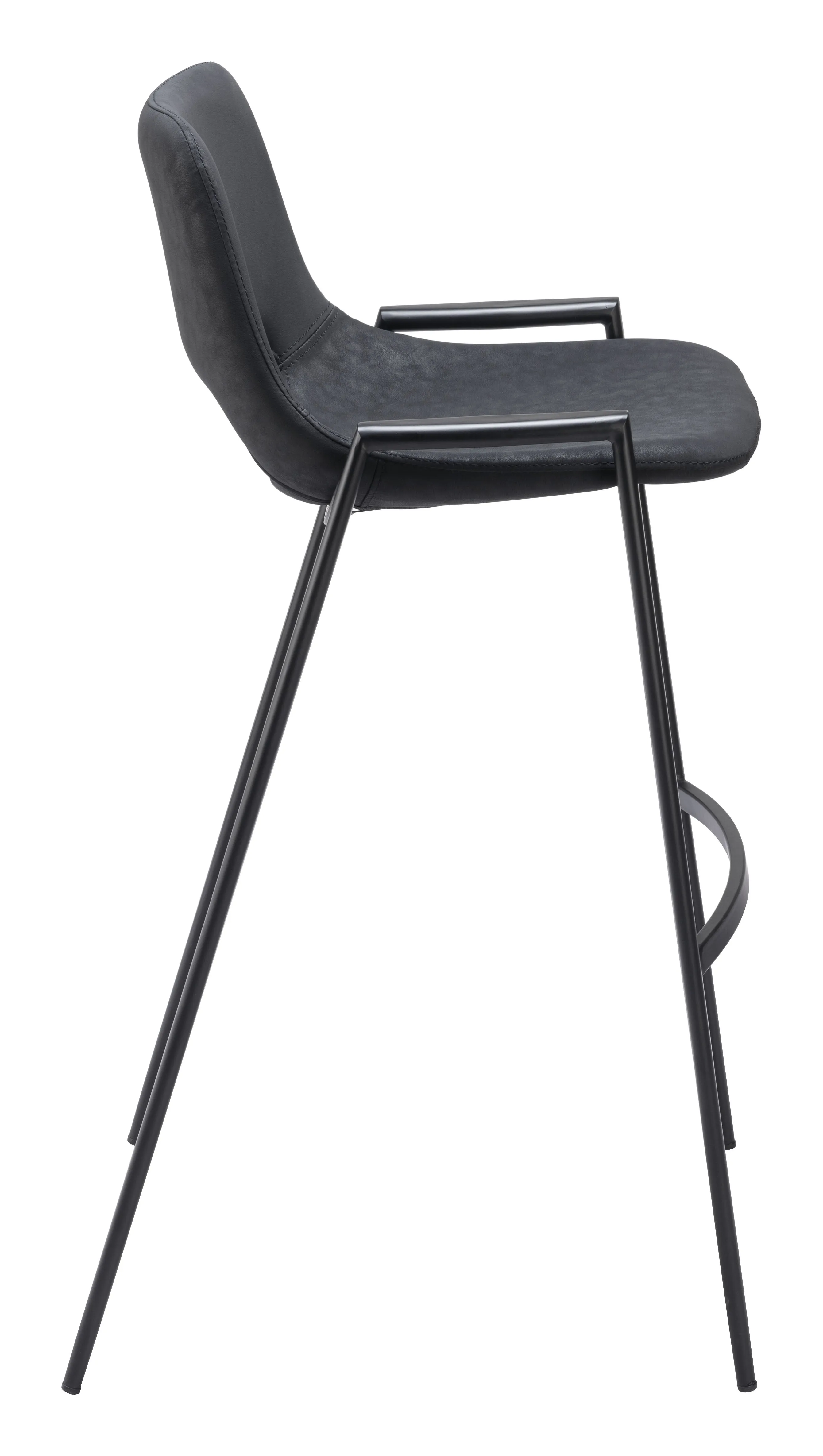 Desi Barstool (Set of 2) Black