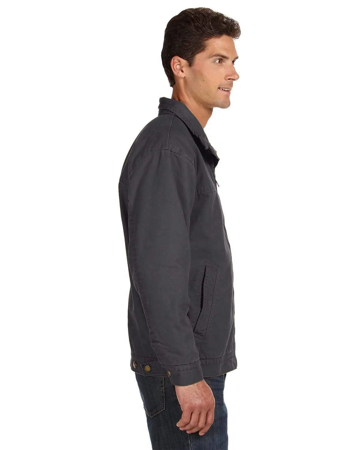 Dri Duck Men's Dri Duck Maverick Work Jacket Charcoal Grey Small US