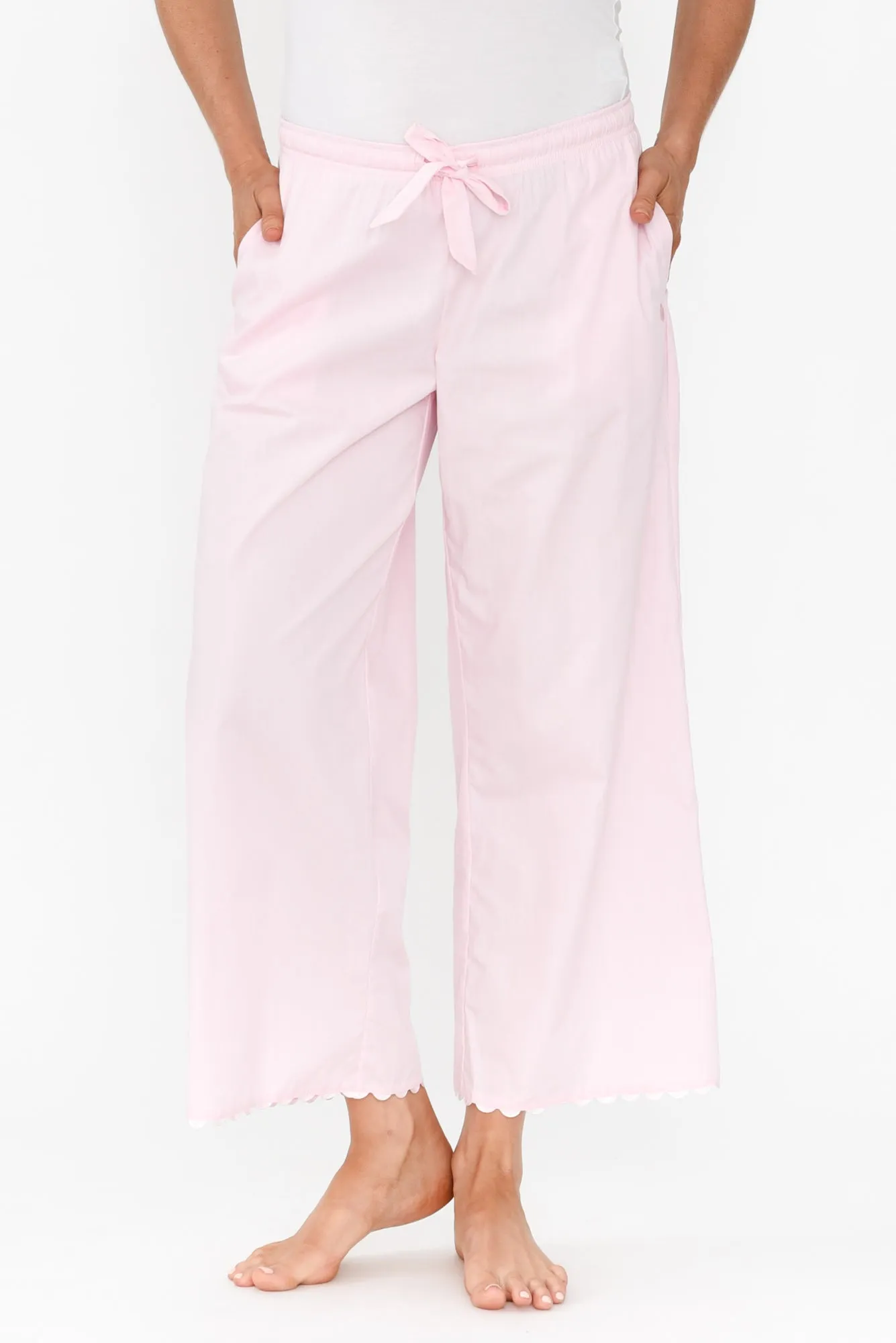 Elbie Pink Cotton Pyjama Pants