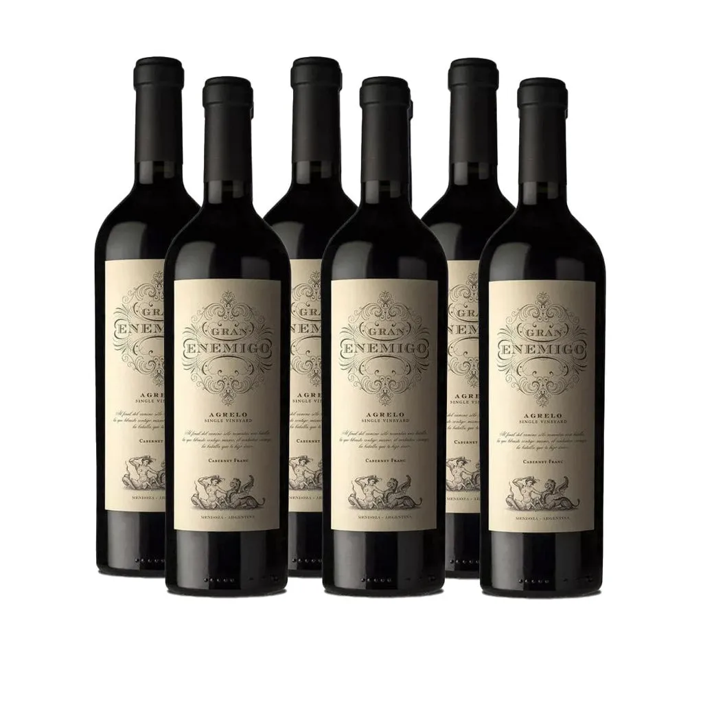 Gran Enemigo Agrelo Cabernet Franc 750 ml (box of 6 bottles)