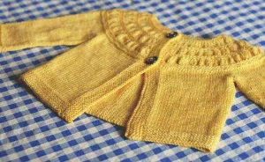 Madelinetosh Tiny Tea Leaves Cardigan PATTERN ONLY