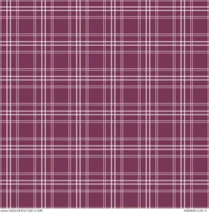 Maroon Plaid 10 Printed Vinyl Sheet/Wrap