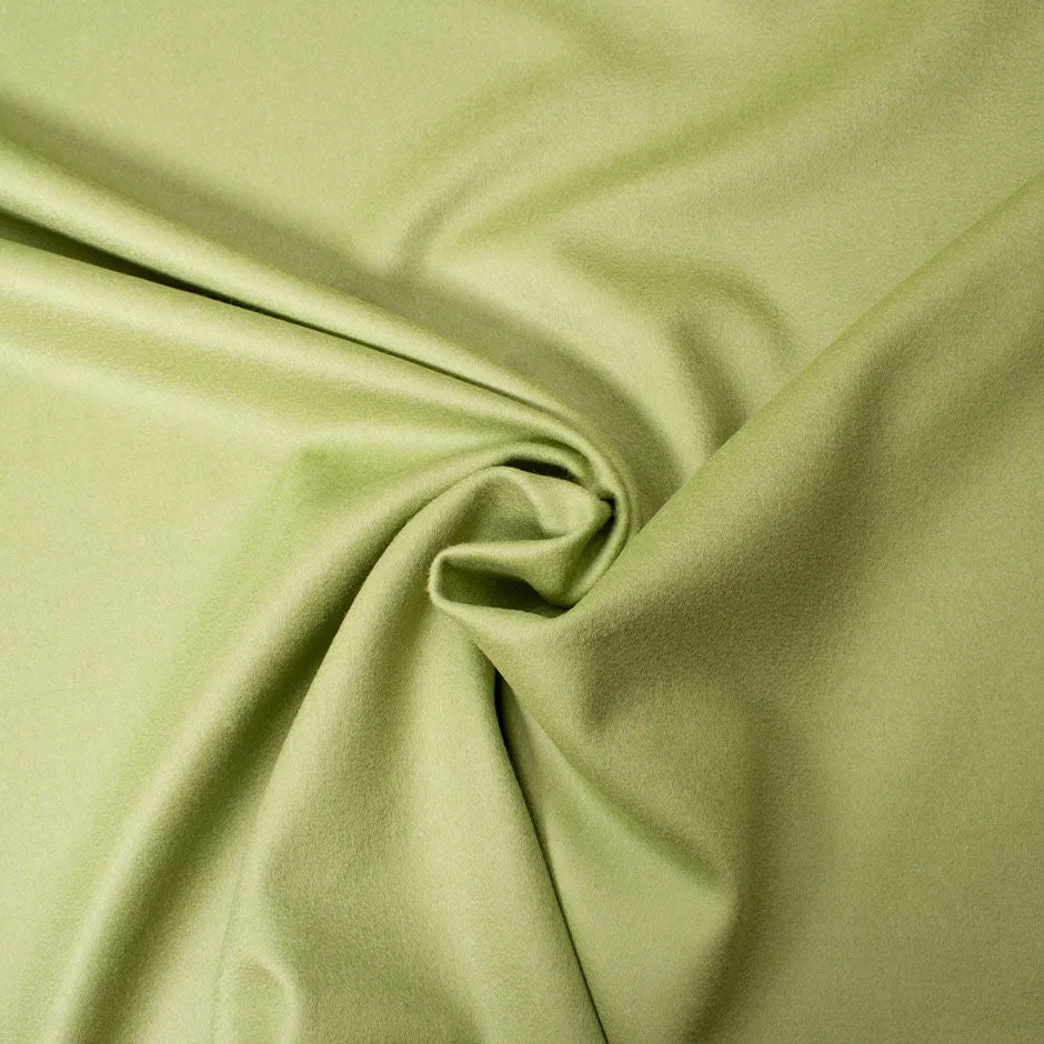 Meadow Green Wool & Angora Coating