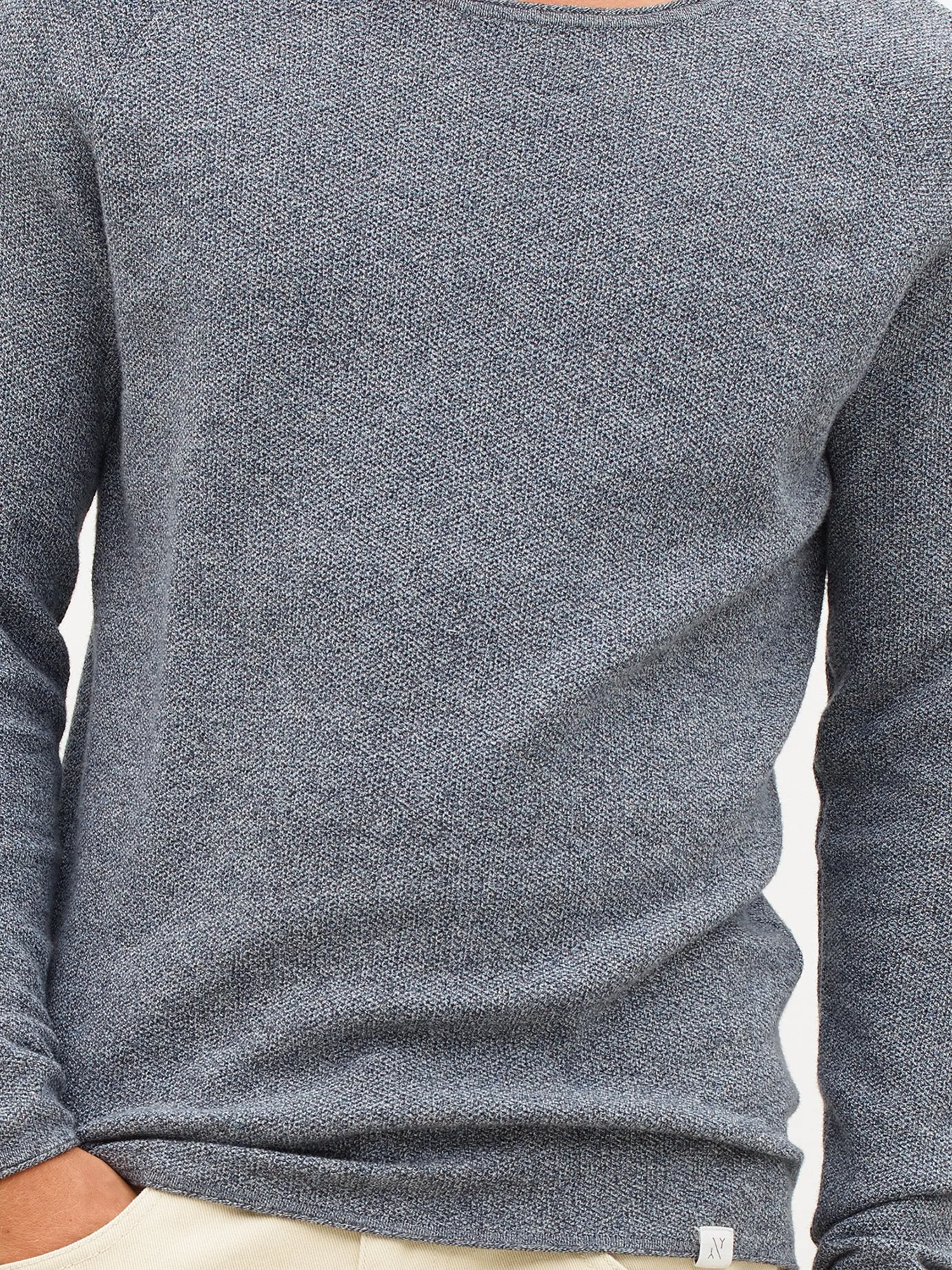 NOS 004 honeycomb crew neck