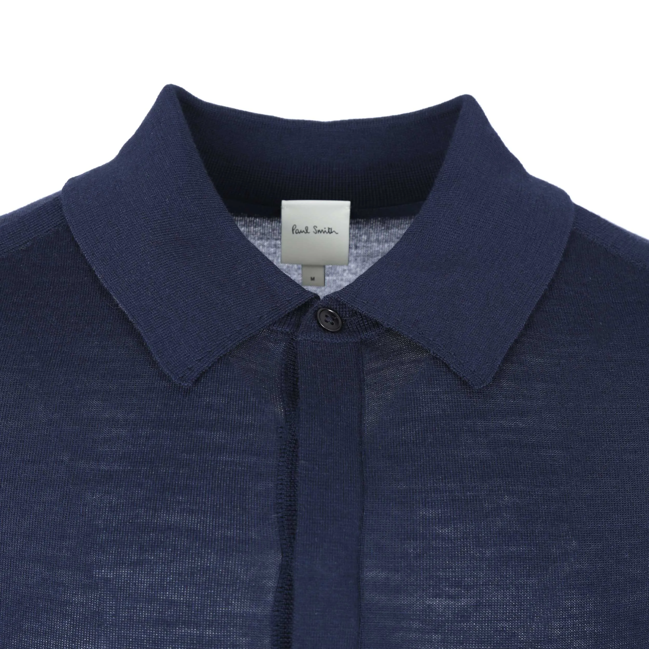 Paul Smith LS Polo Knitwear in Navy