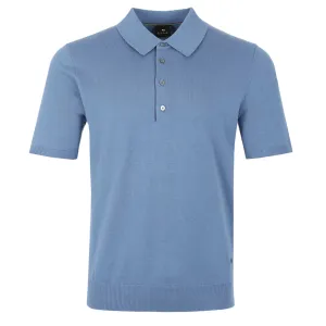 Paul Smith SS Polo Knitwear in Airforce Blue