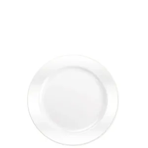 "BULK" Magnificence Heavyweight Plastic 6.25" Dessert Plate Value pack Pearl White