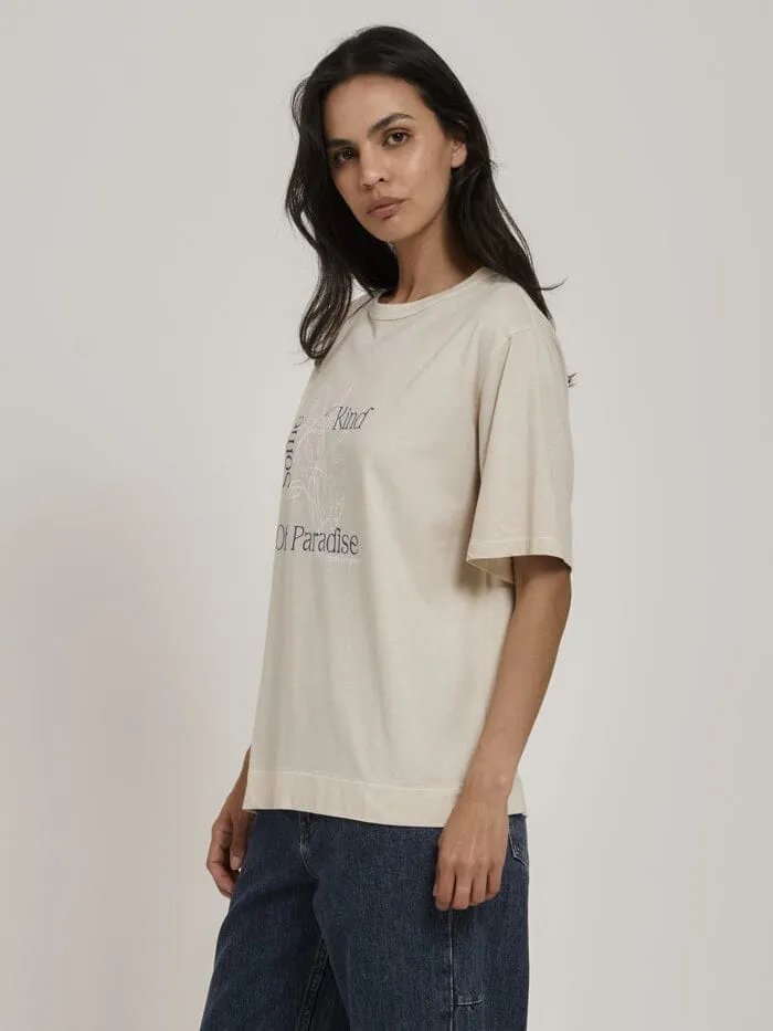 Soft Choices Box Tee - Soft Tan