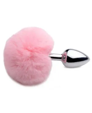 Tailz Fluffy Bunny Tail Anal Plug - Pink