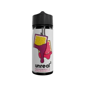 Unreal 2 Passionfruit & Grapefruit 100ml Shortfill E-Liquid