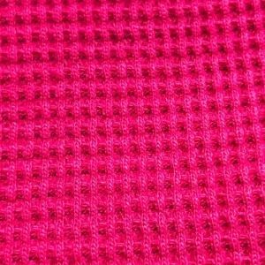 Waffle Weave Knit - Fuchsia