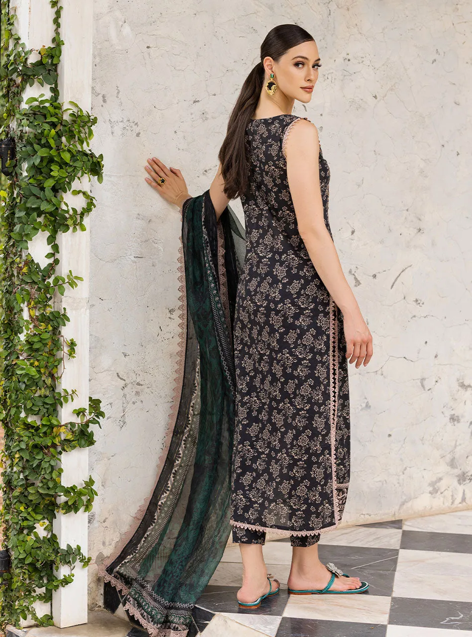 Zainab Chottani Tahra Lawn Collection  – Onyx-Aura 6B