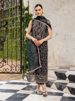 Zainab Chottani Tahra Lawn Collection  – Onyx-Aura 6B