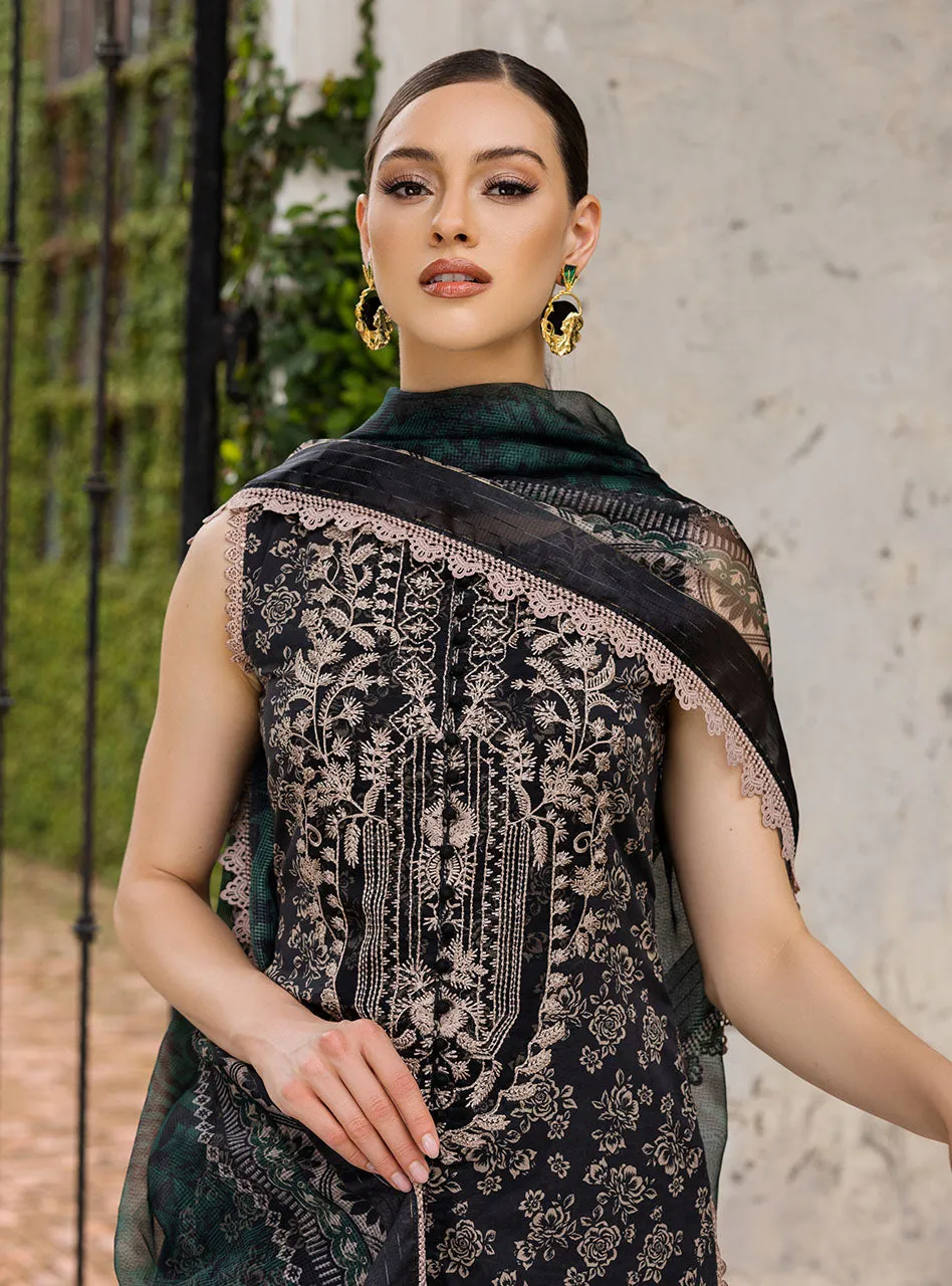 Zainab Chottani Tahra Lawn Collection  – Onyx-Aura 6B